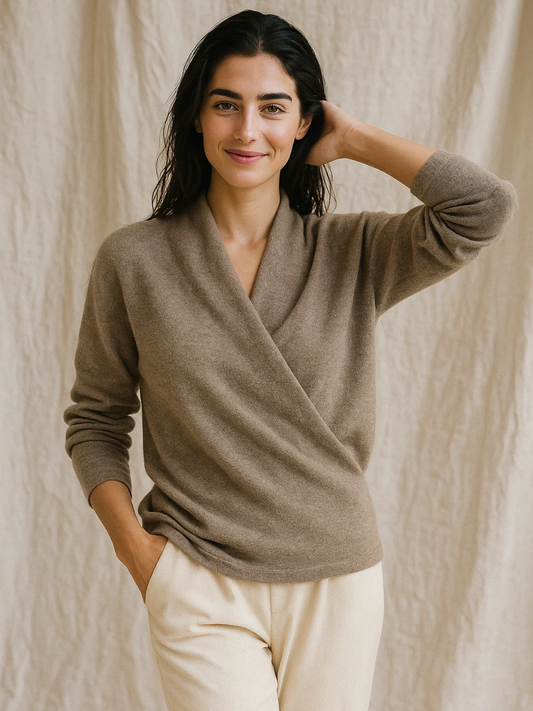 Ella | Ladies Lightweight Spring Sweater Cardigan - VibreMode