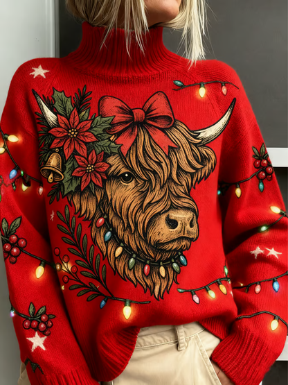 Women's Classic Christmas Sweater - VibreMode