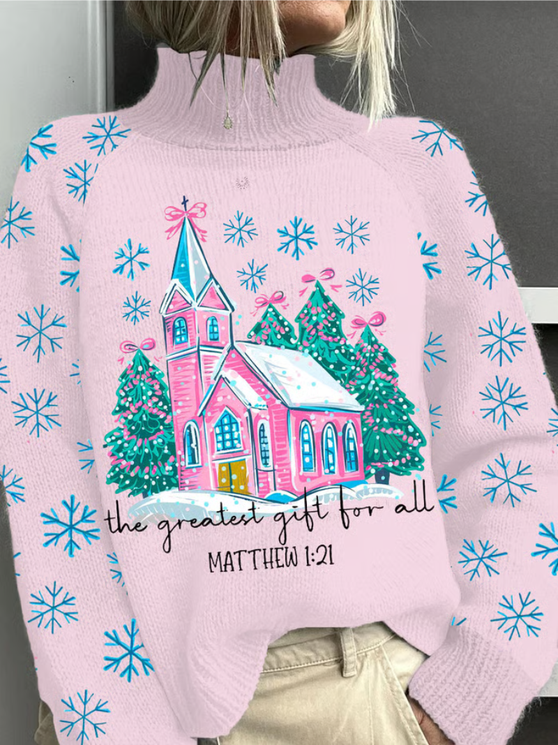 Classic Holiday Crew Sweater - VibreMode