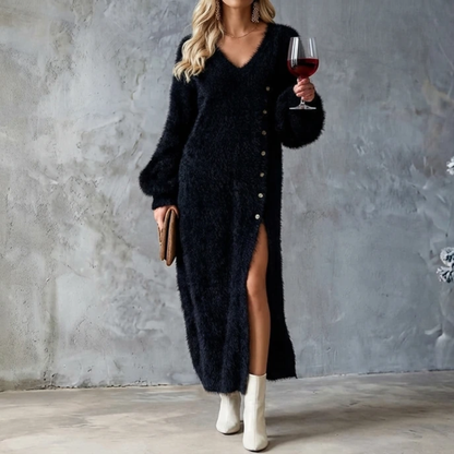 Soft Ruffle Maxi Dress