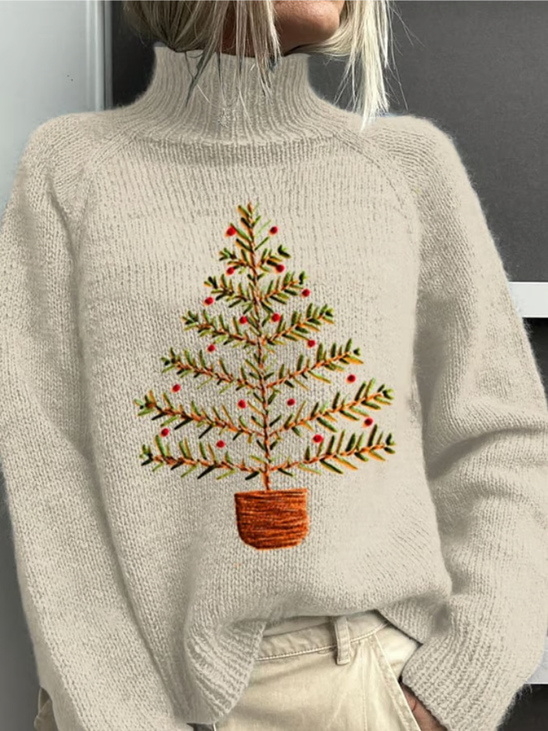Traditional Holiday Crew Sweater - VibreMode