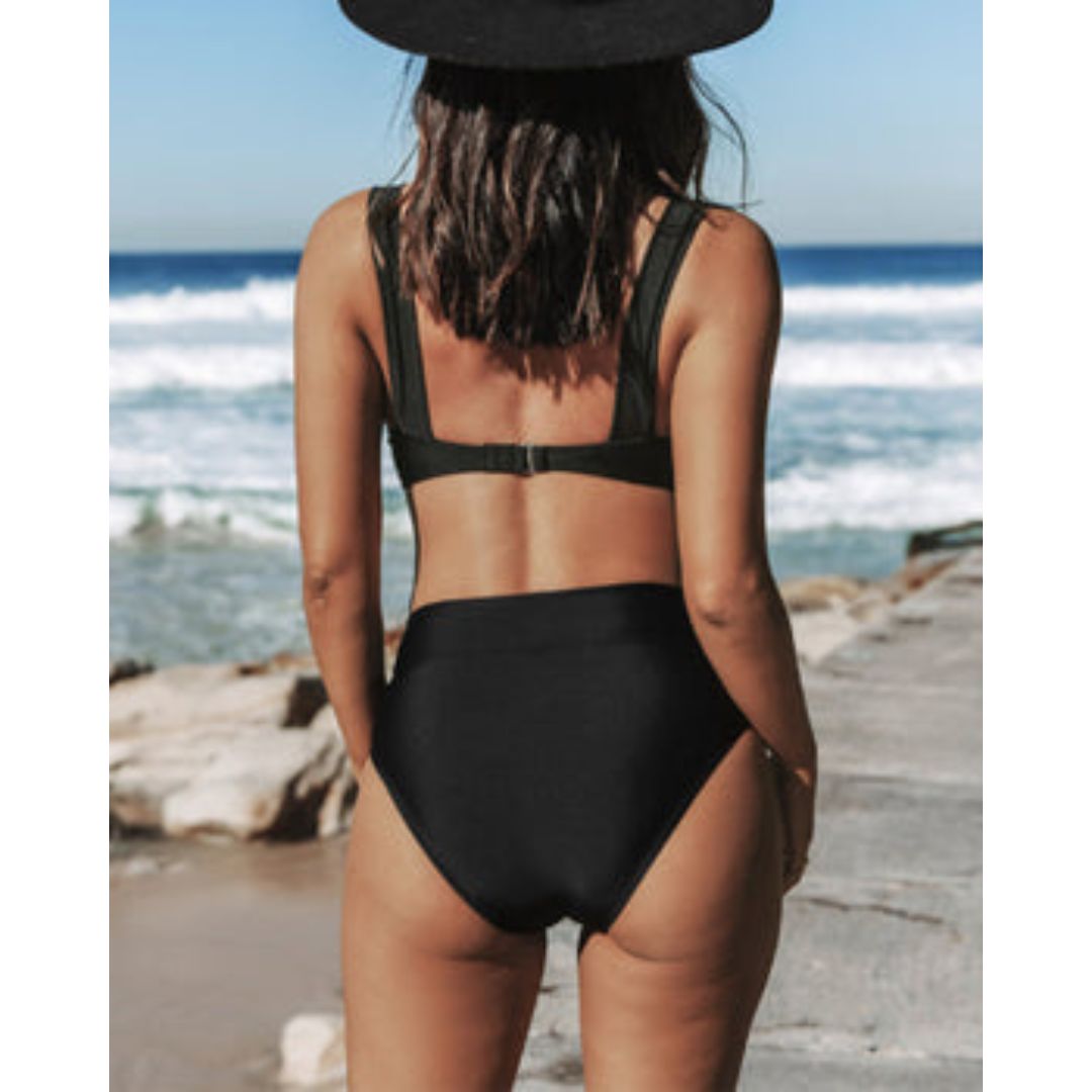 Classic Fit High Waisted Swimwear