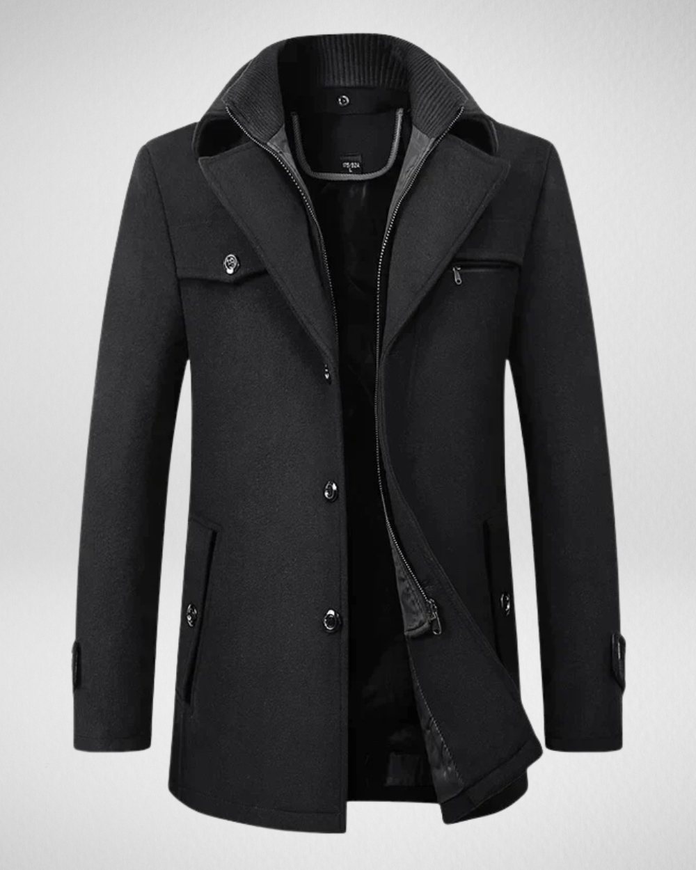 Slim Fit Designer Mens Coat