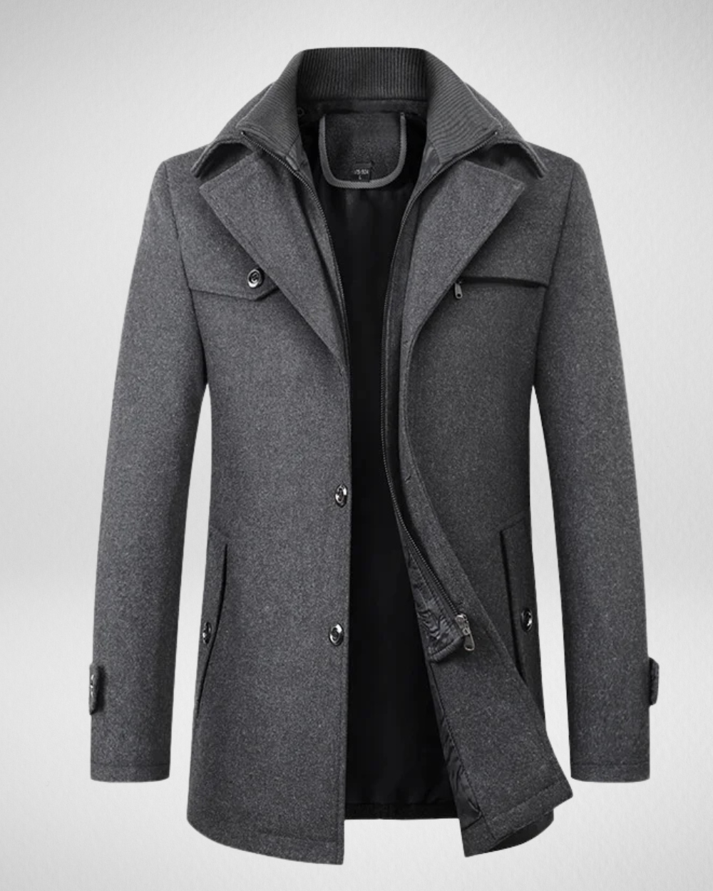 Slim Fit Designer Mens Coat