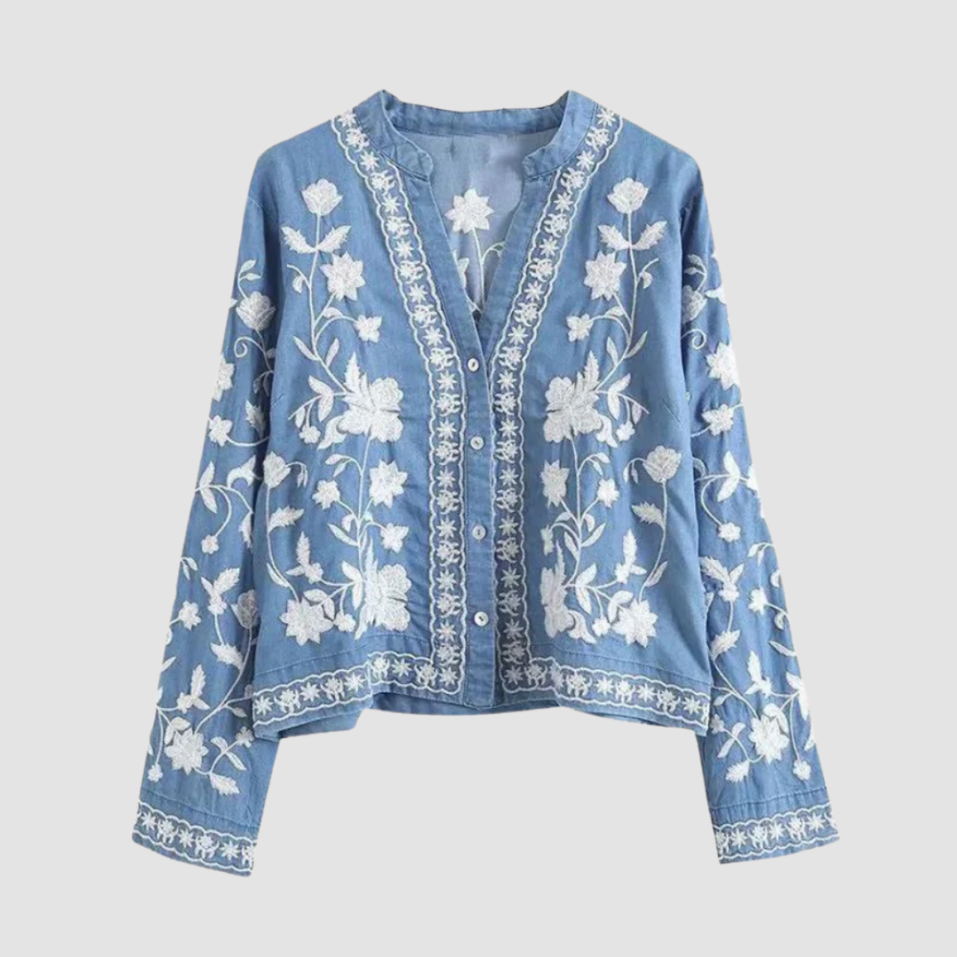 Women's Embroidered Cardigan Bohemian Style