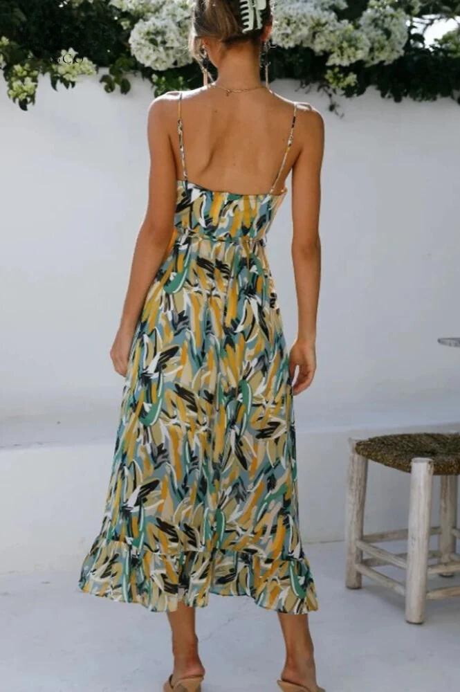 Women's Lightweight Flowy Summer Dress