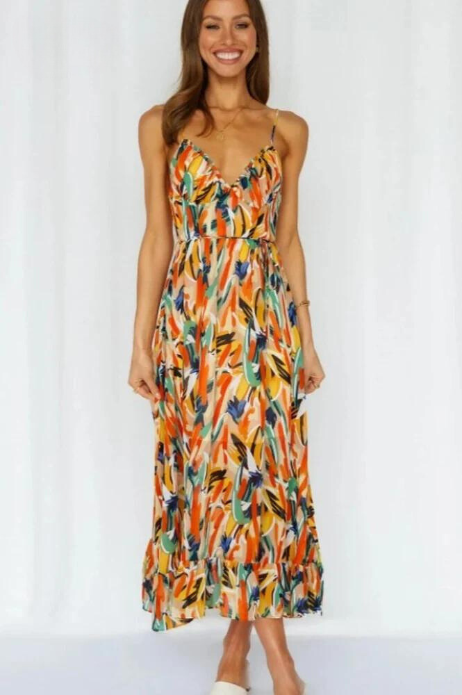 Women's Lightweight Flowy Summer Dress