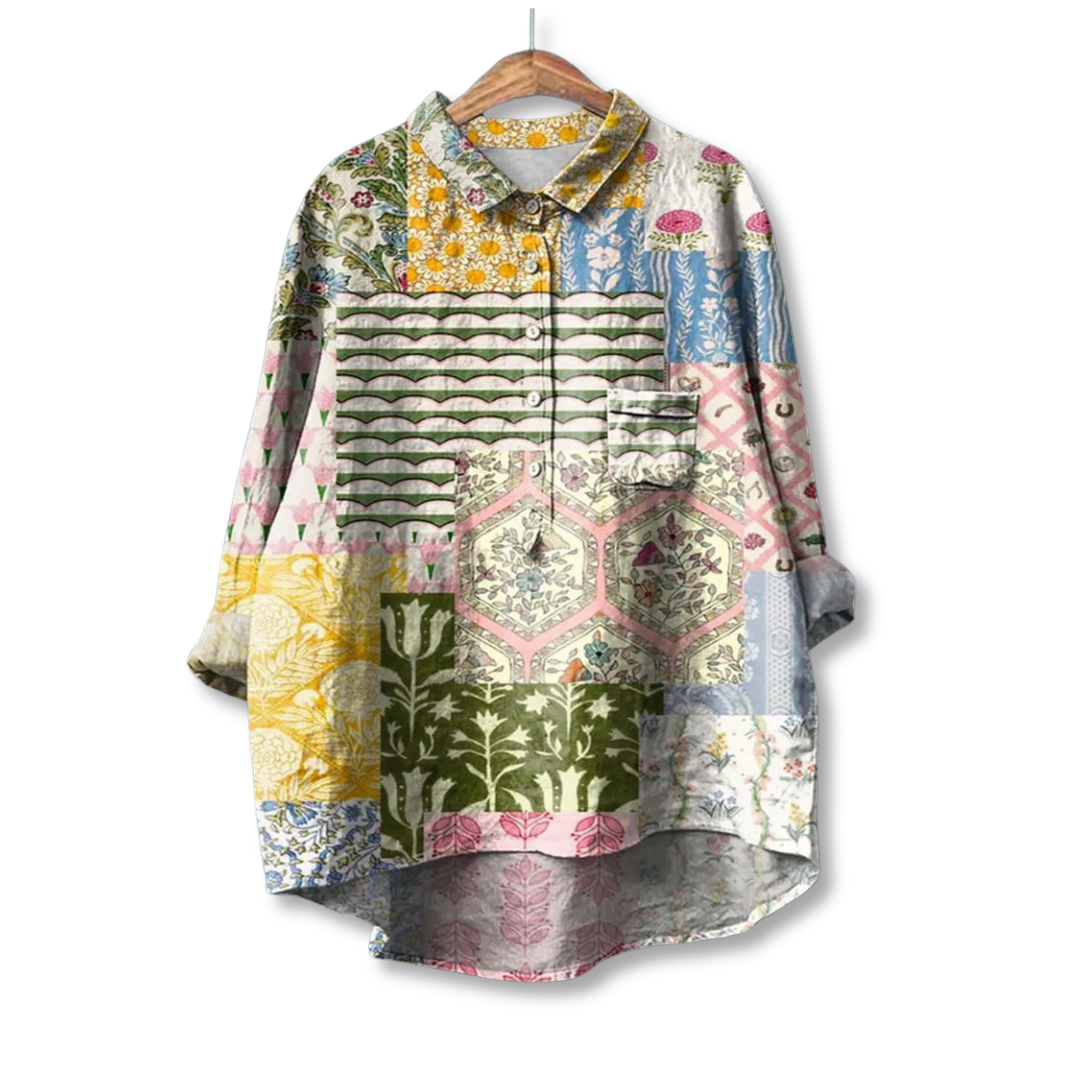 Beautiful Flower Patterned Top
