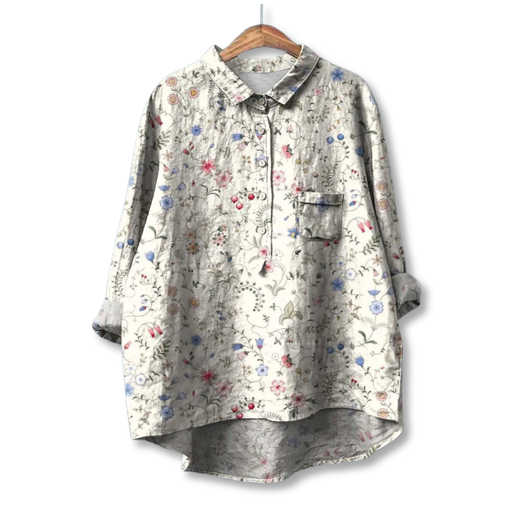Beautiful Flower Patterned Top