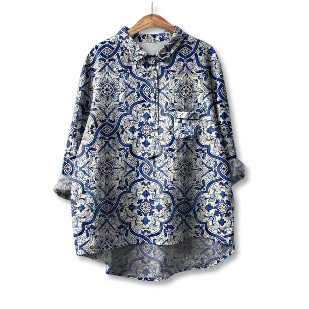 Beautiful Flower Patterned Top