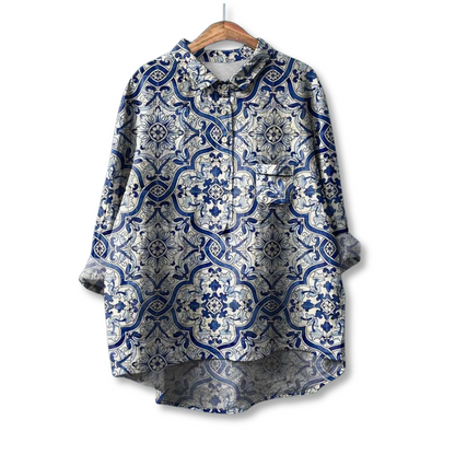 Beautiful Flower Patterned Top