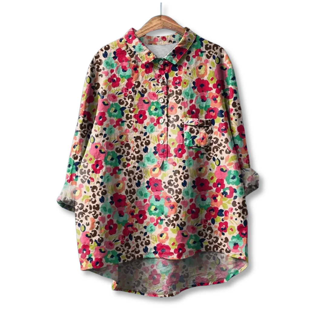 Beautiful Flower Patterned Top