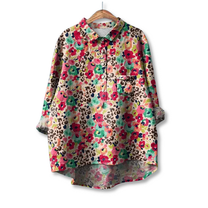 Beautiful Flower Patterned Top