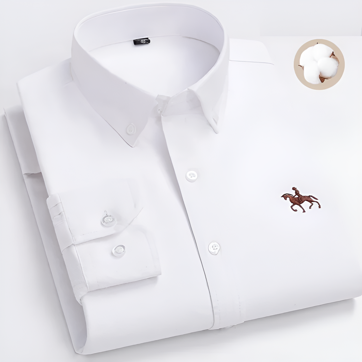 Classic Plaid Men's Dress Shirt