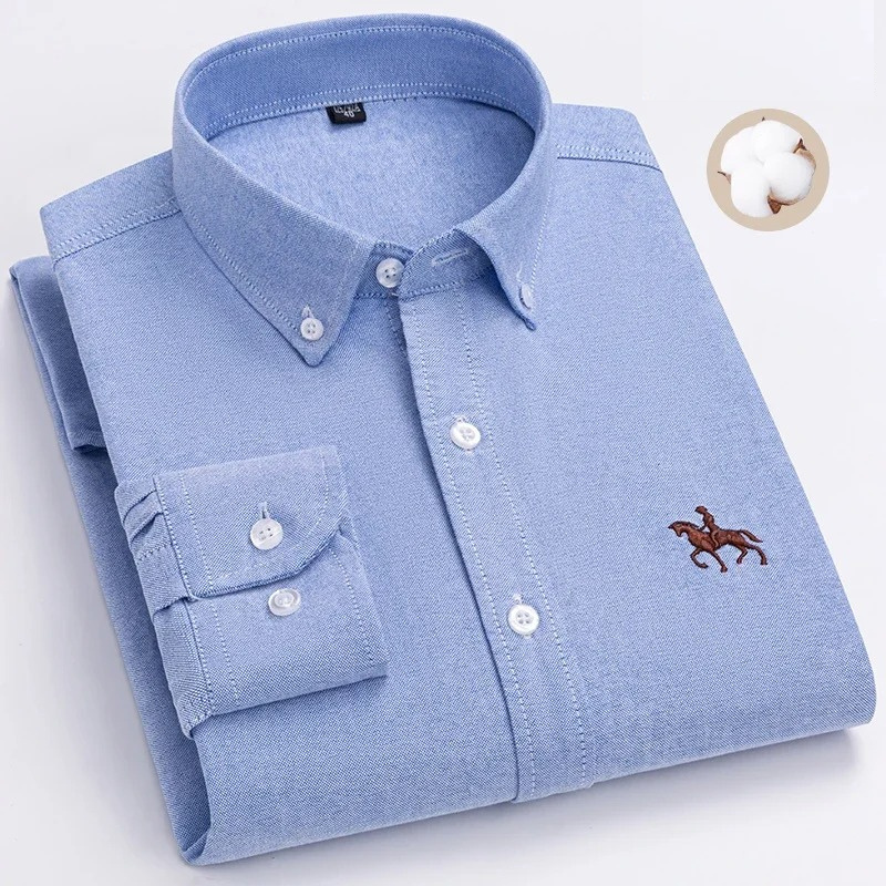 Classic Plaid Men's Dress Shirt