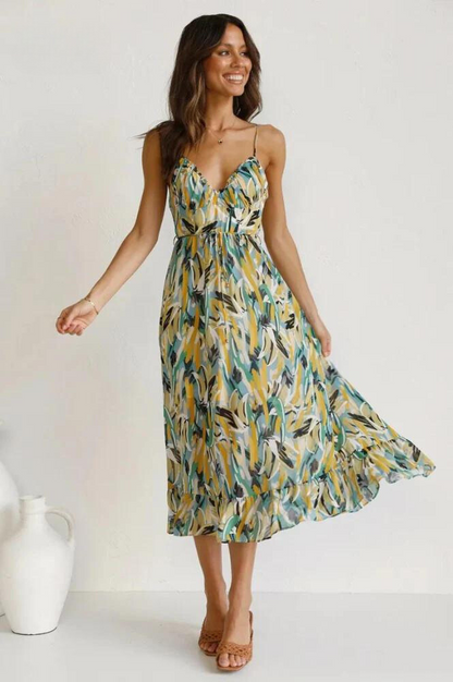 Women's Lightweight Flowy Summer Dress
