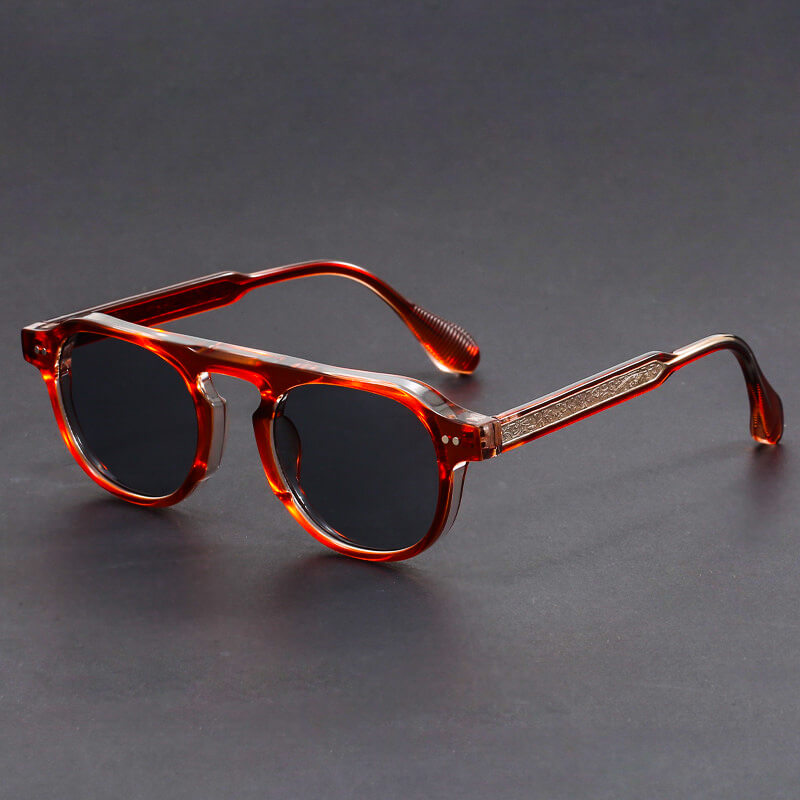 Classic Retro Oval Sunglasses