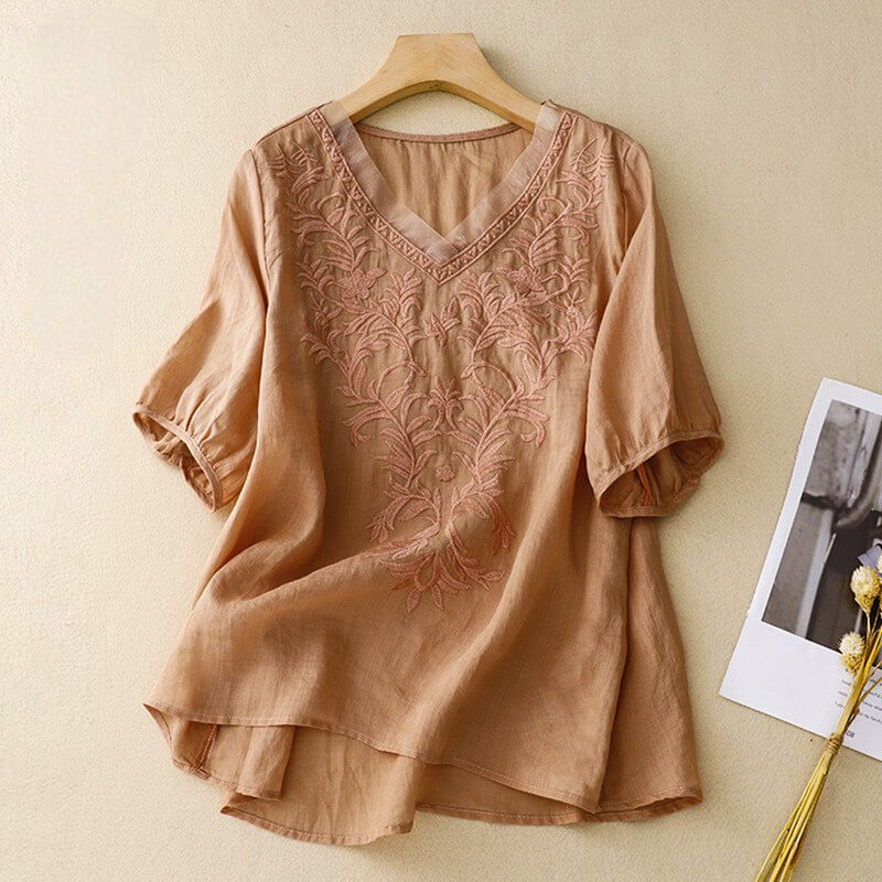 Fresh Floral Casual Button Shirt