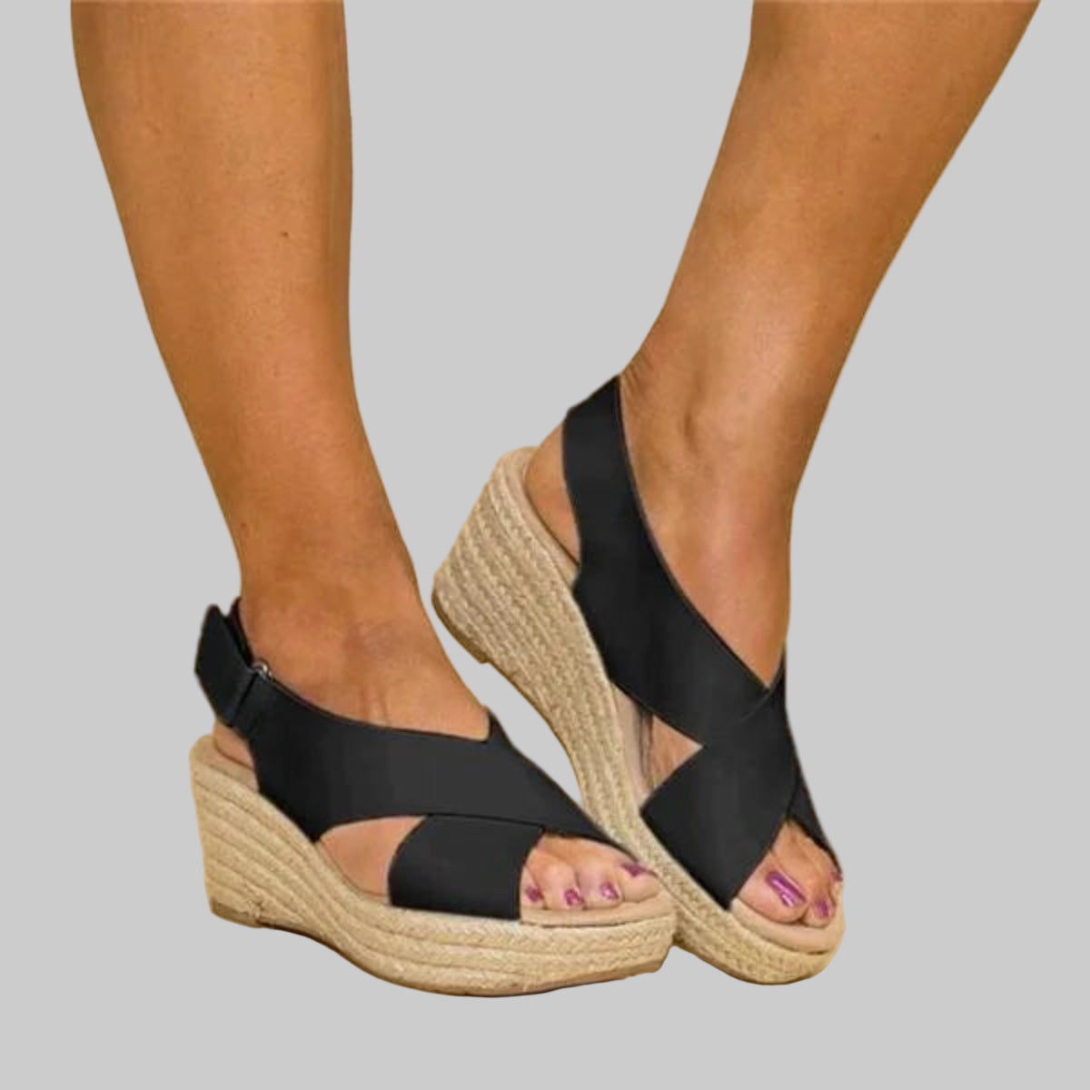 Women's Wedge Espadrille Shoes - VibreMode
