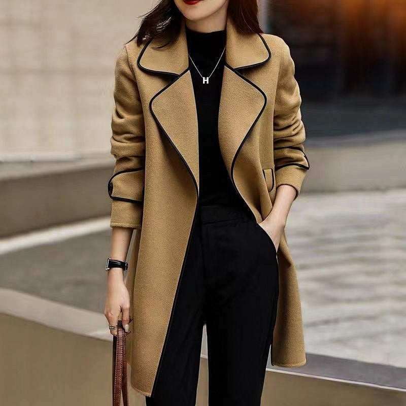 Warm Women's Wool Winter Coat