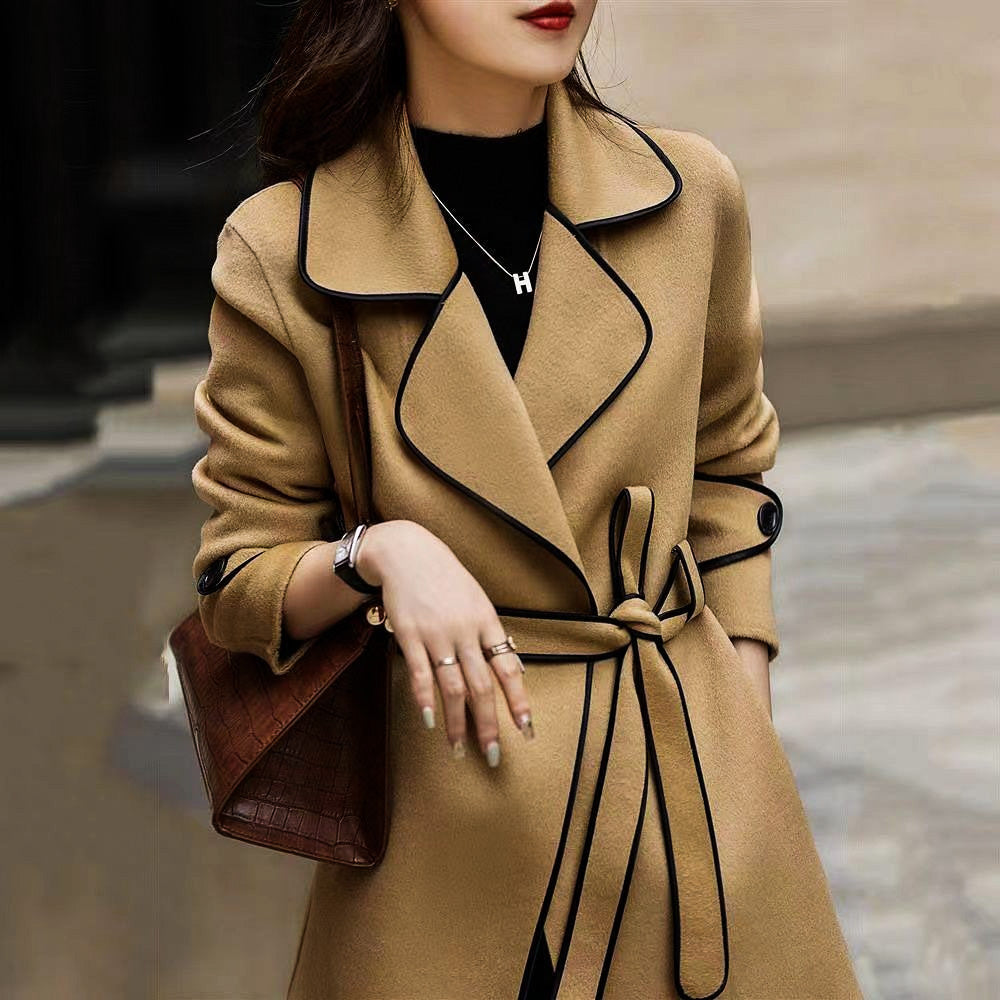 Warm Women's Wool Winter Coat