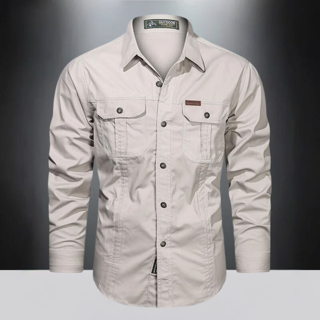 Men's Long-Sleeve Outdoor Shirt - VibreMode
