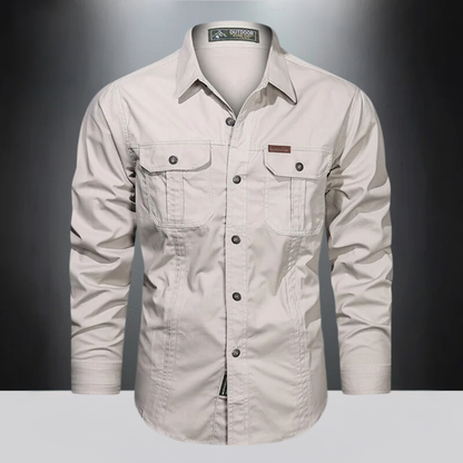 Men's Long-Sleeve Outdoor Shirt - VibreMode