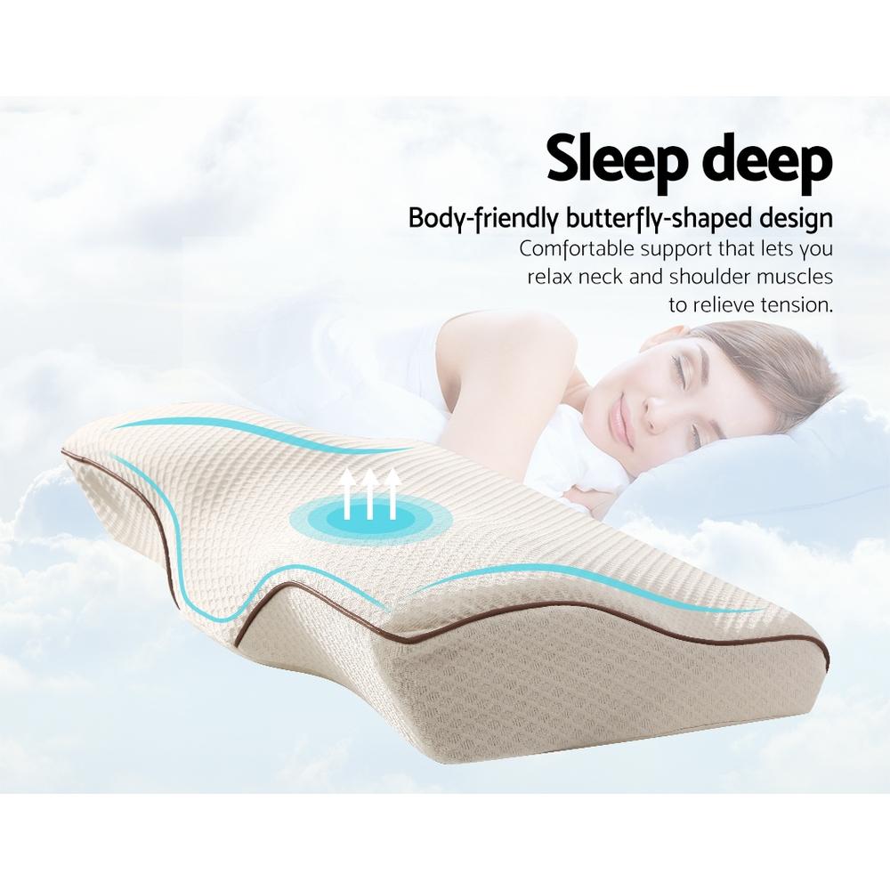 VibreMode Orthopedic Memory Foam Pillow