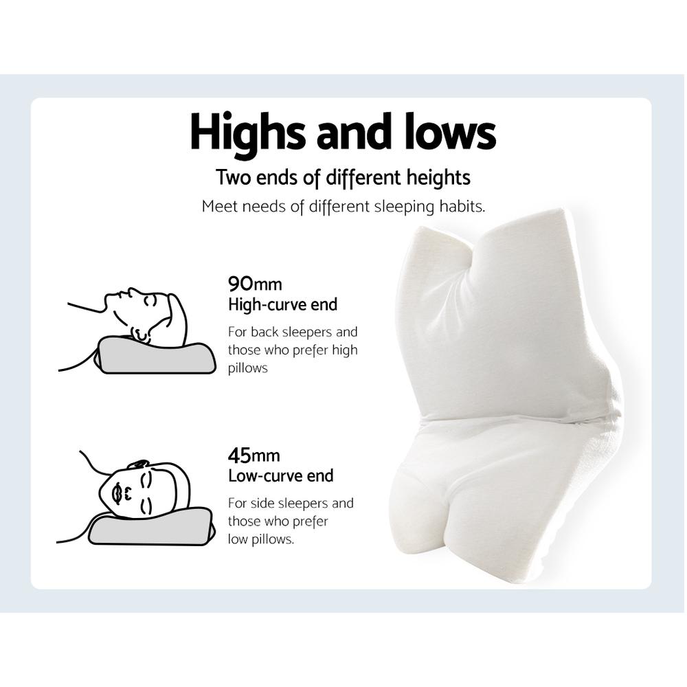 VibreMode Orthopedic Memory Foam Pillow