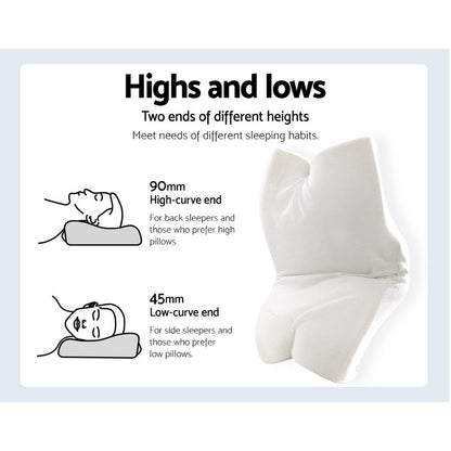 VibreMode Orthopedic Memory Foam Pillow