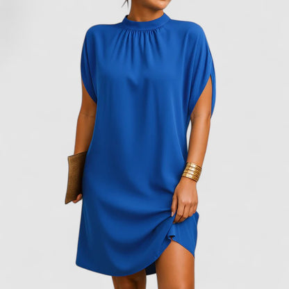 Casual Fit Women's Batwing Sleeve Midi Dress