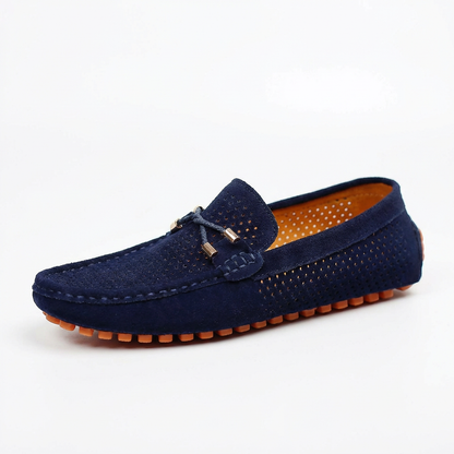 Comfortable Leather Slip On Loafers For Men - VibreMode