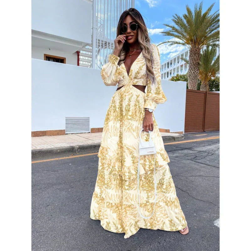 Allison Women's Elegant Long Dress Timeless Design