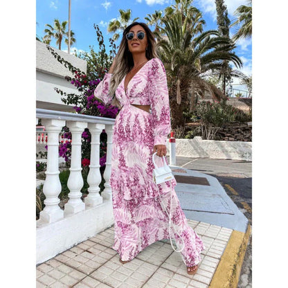 Allison Women's Elegant Long Dress Timeless Design