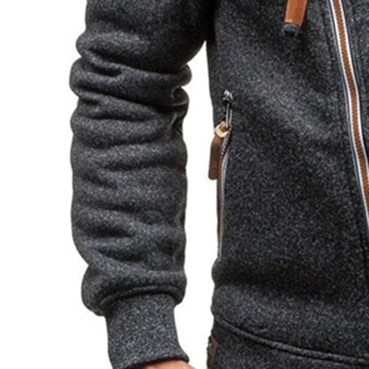Men's Fleece Hoodie With Pockets