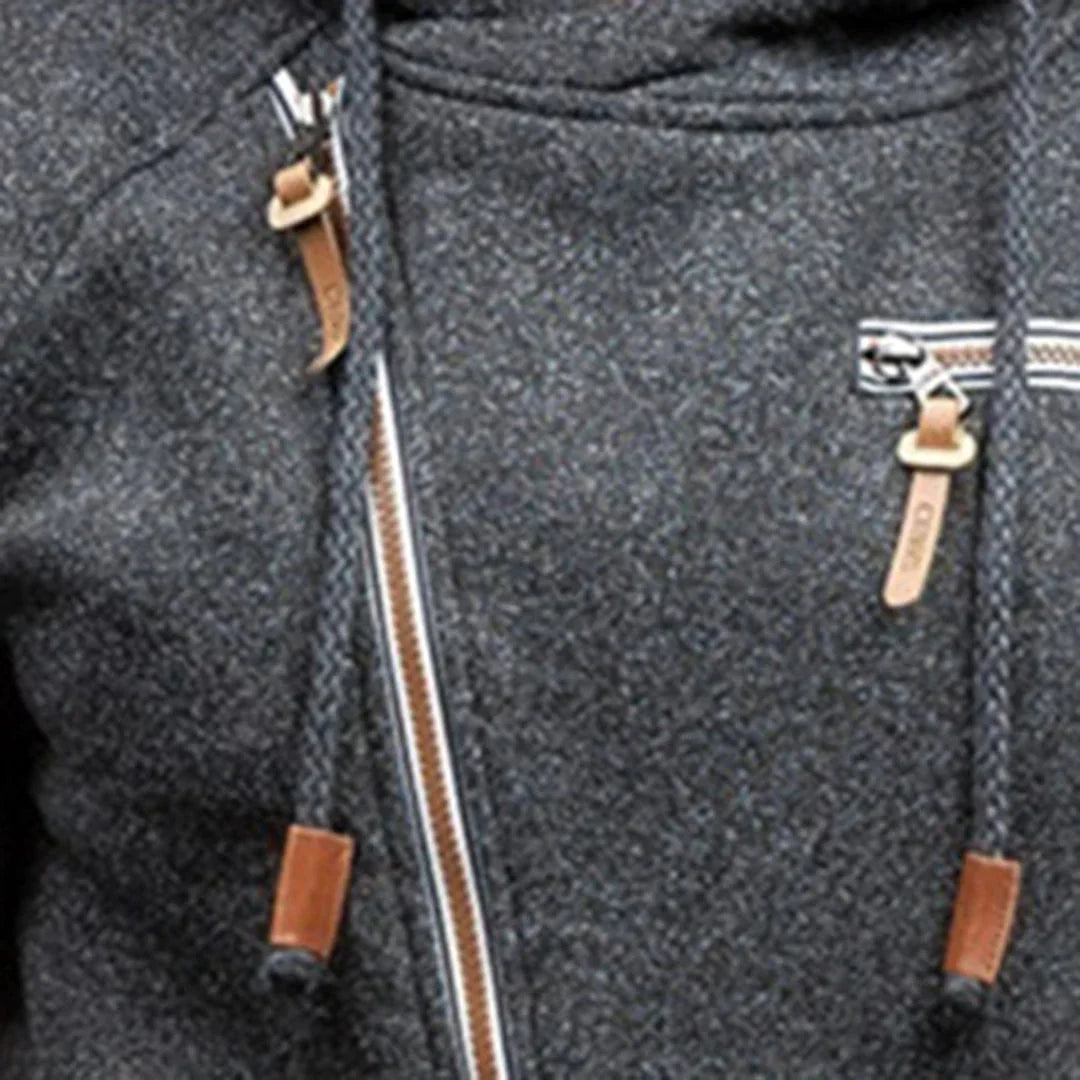 Men's Fleece Hoodie With Pockets