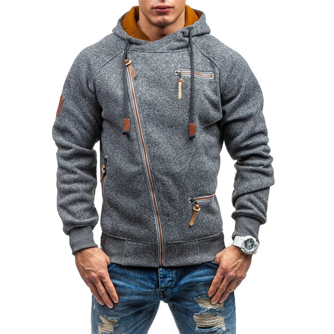 Men's Fleece Hoodie With Pockets