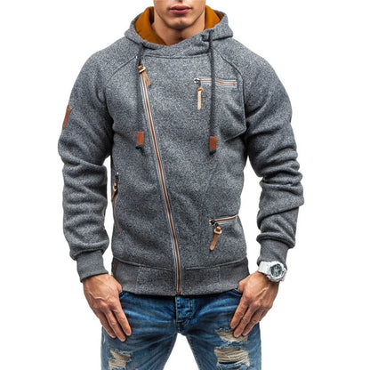 Men's Fleece Hoodie With Pockets
