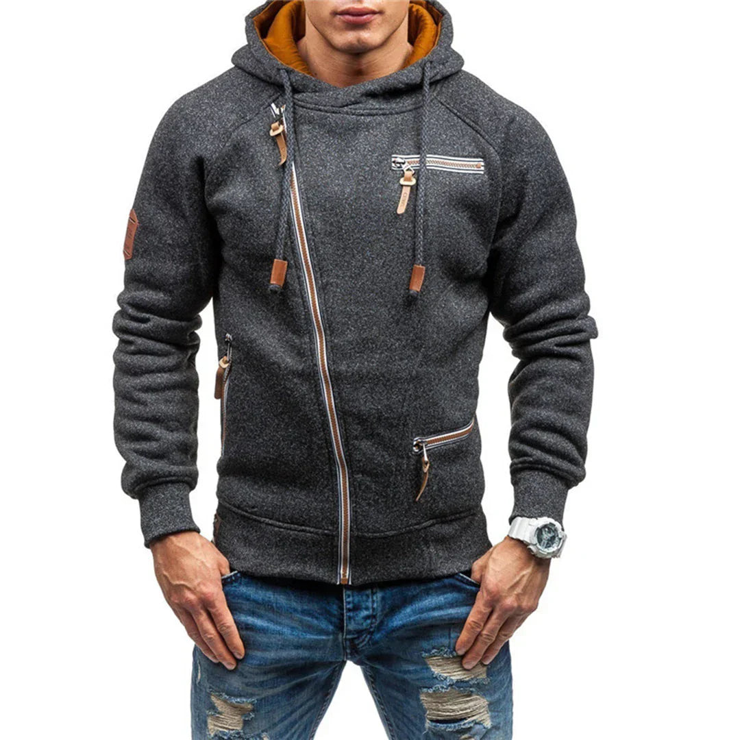 Men's Fleece Hoodie With Pockets