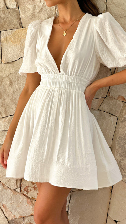Elegant V Neck Wedding Guest Dress for Women