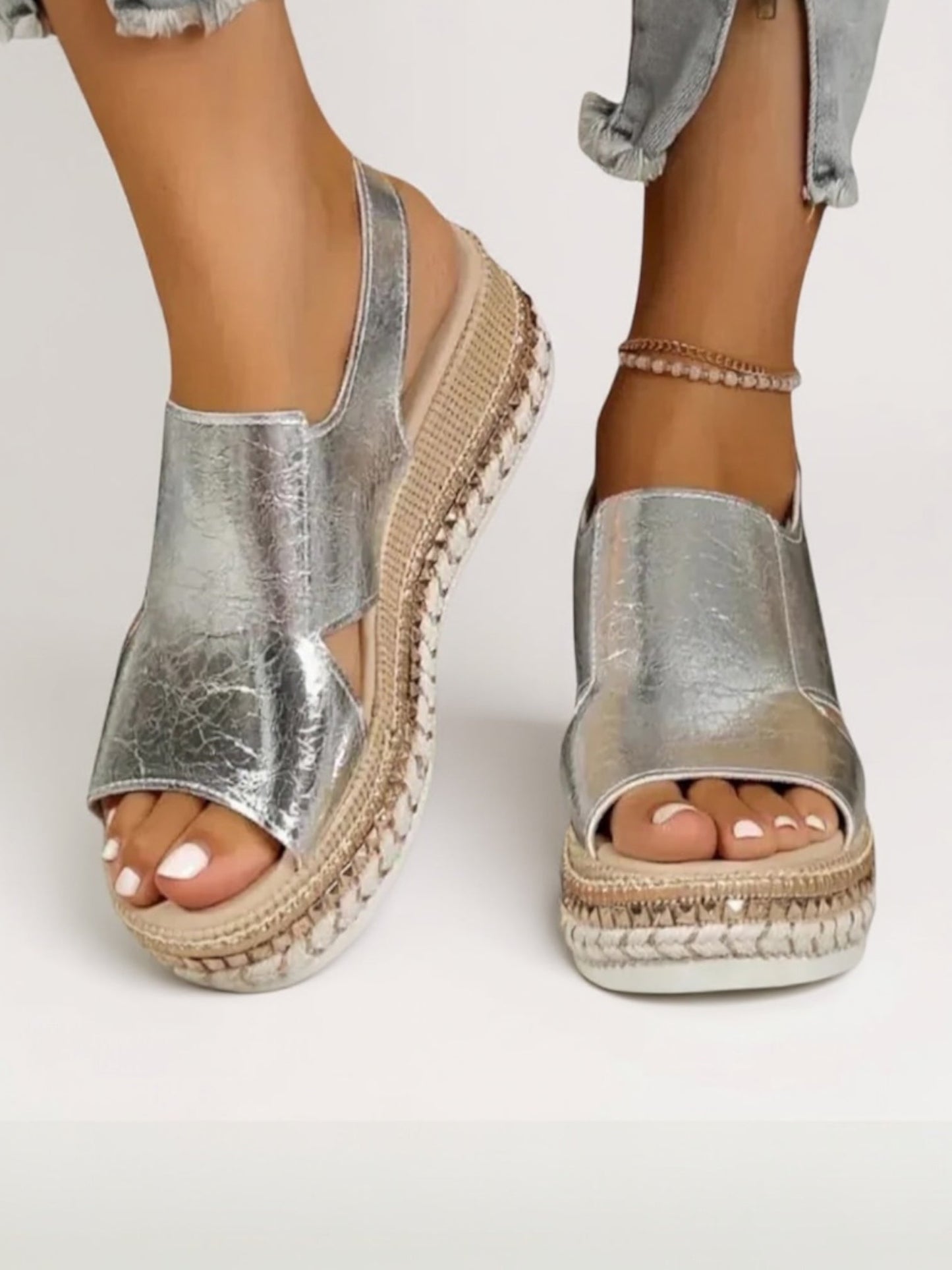 Comfortable Women's Foam Platform Sandals