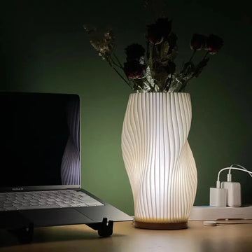 Modern Swirl Led Table Lamp