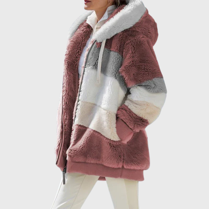 Women's Winter Jacket Panelled Design