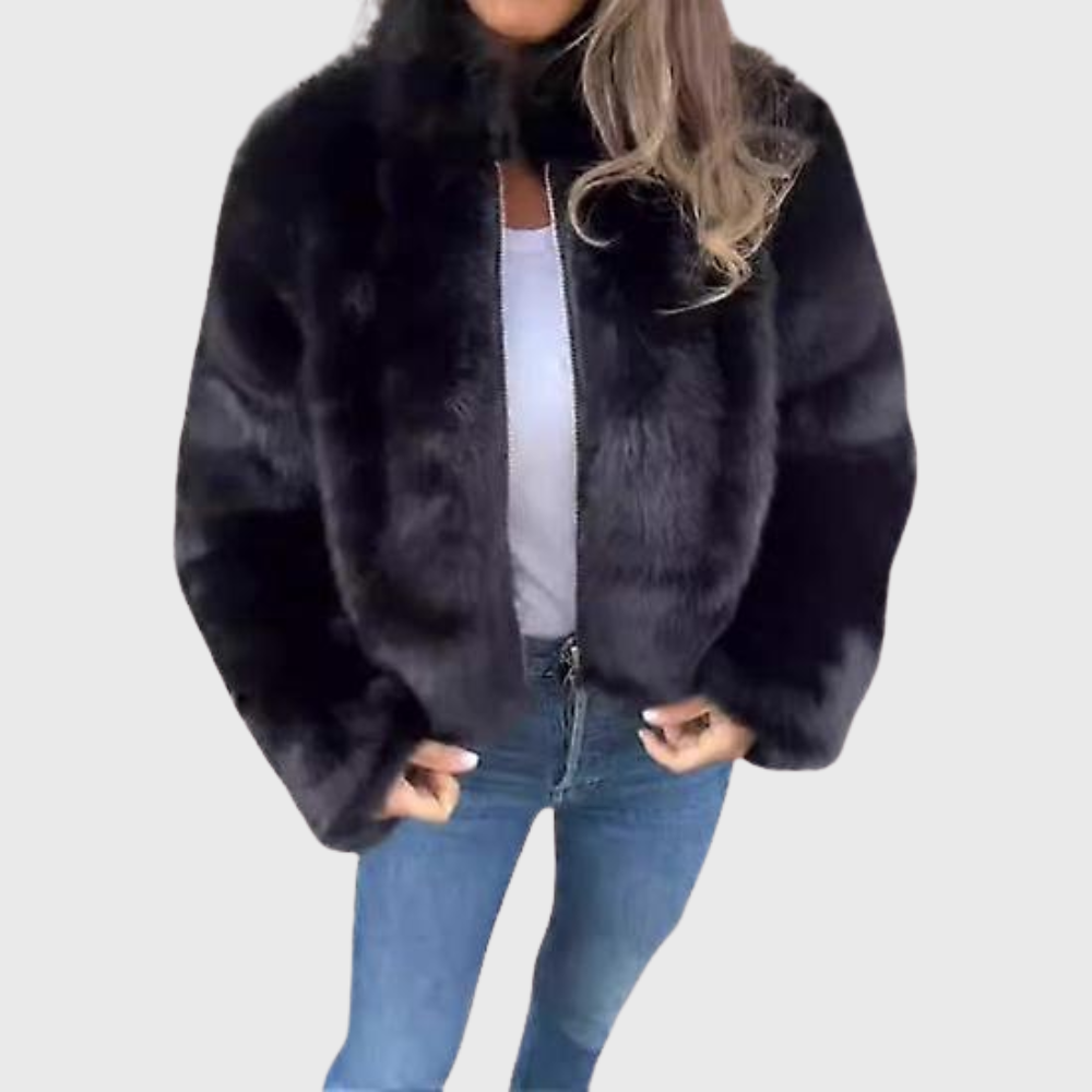 Soft Fuzzy Oversized Hoodie Jacket