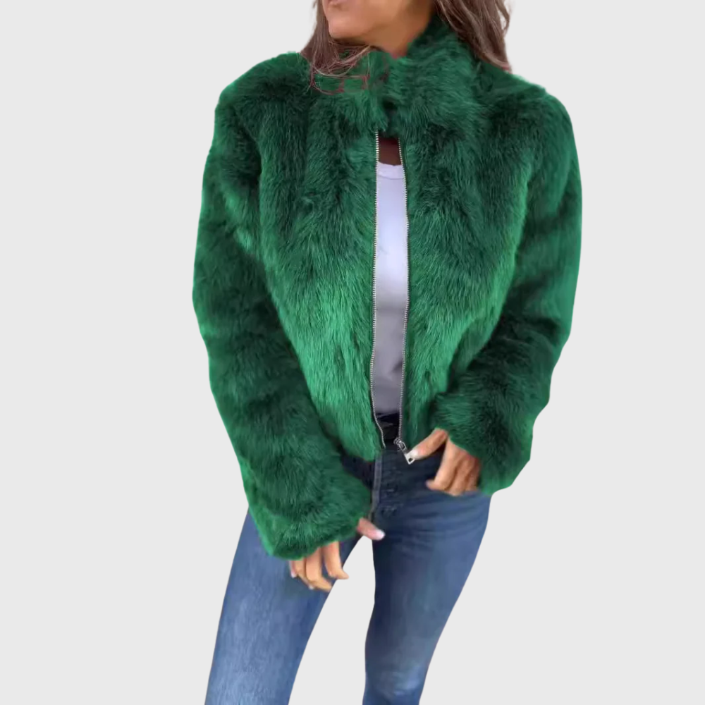 Soft Fuzzy Oversized Hoodie Jacket