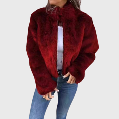 Soft Fuzzy Oversized Hoodie Jacket