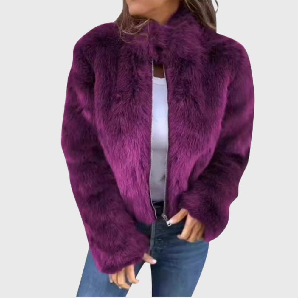 Soft Fuzzy Oversized Hoodie Jacket