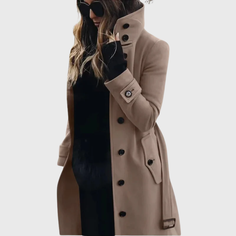Waterproof Classic Women's Trench Coat - VibreMode