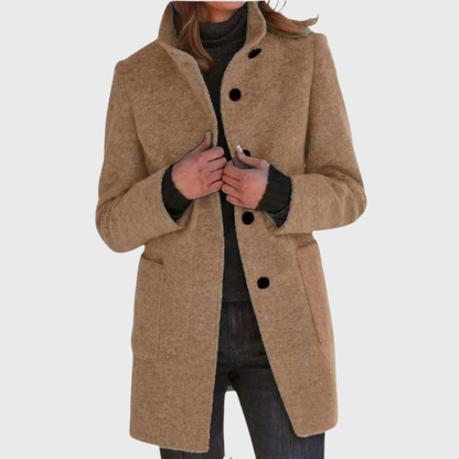Slimming Women's Winter Coat - VibreMode