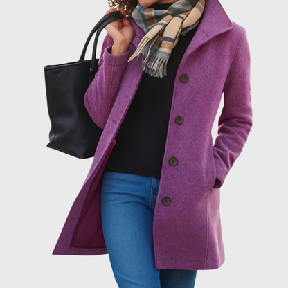 Slimming Women's Long Trench Coat
